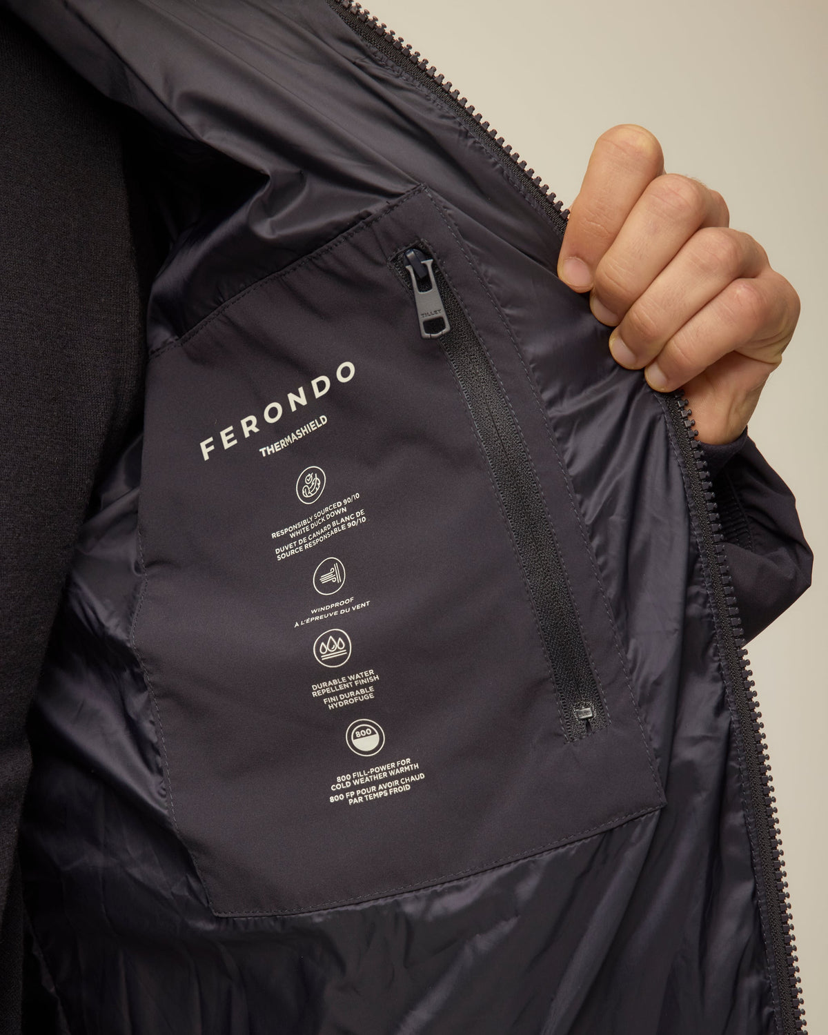 Men's 800-Fill Down Puffer Jacket – view 19