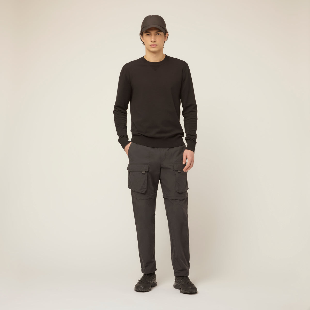 Men's Extra-Fine Lightweight Crew Neck Jumper – view 7