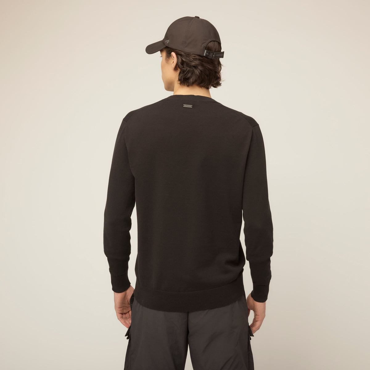 Men's Extra-Fine Lightweight Crew Neck Jumper – view 4