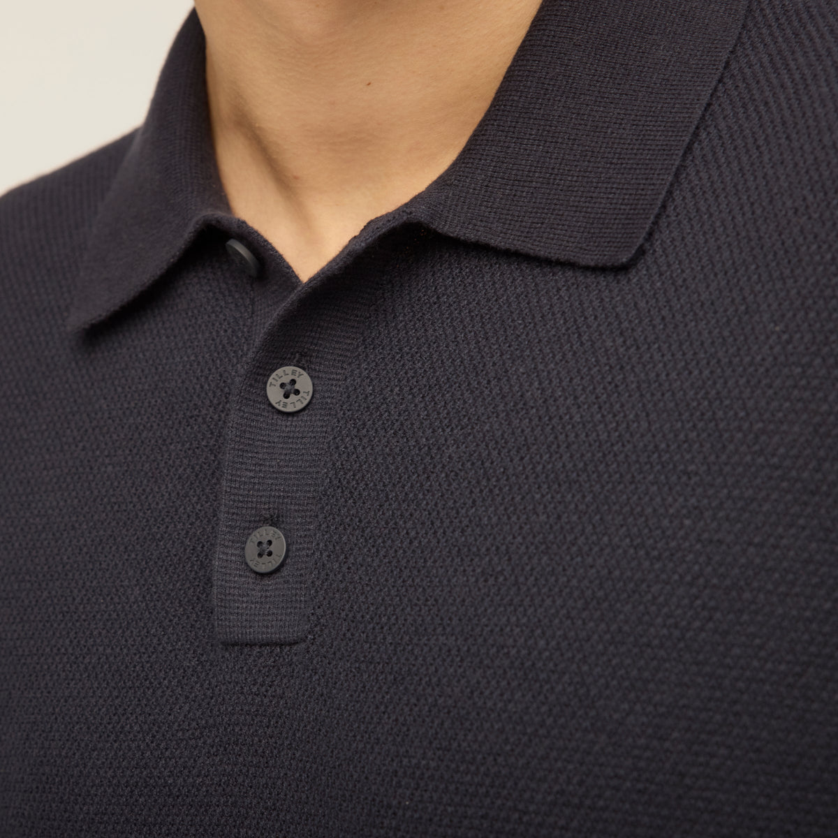 Men's Cotton Linen Polo Collar Jumper – view 6
