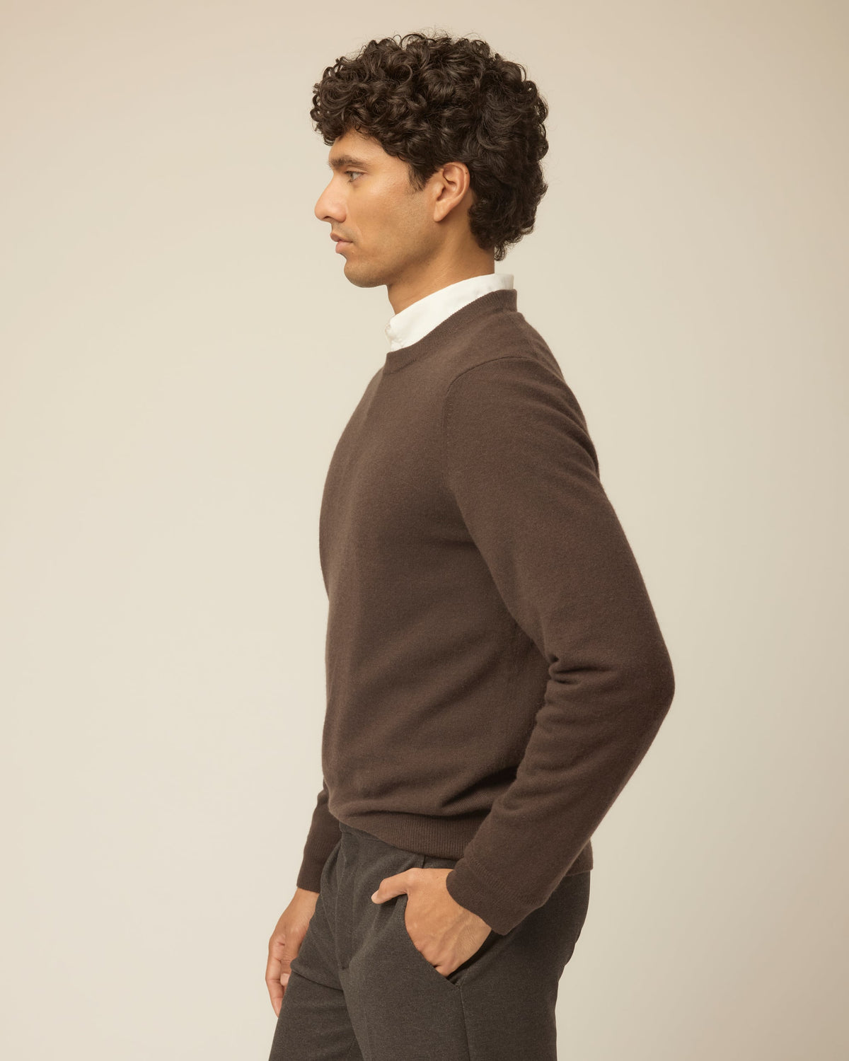 Men's Everyday Cashmere Crew Neck Jumper – view 2