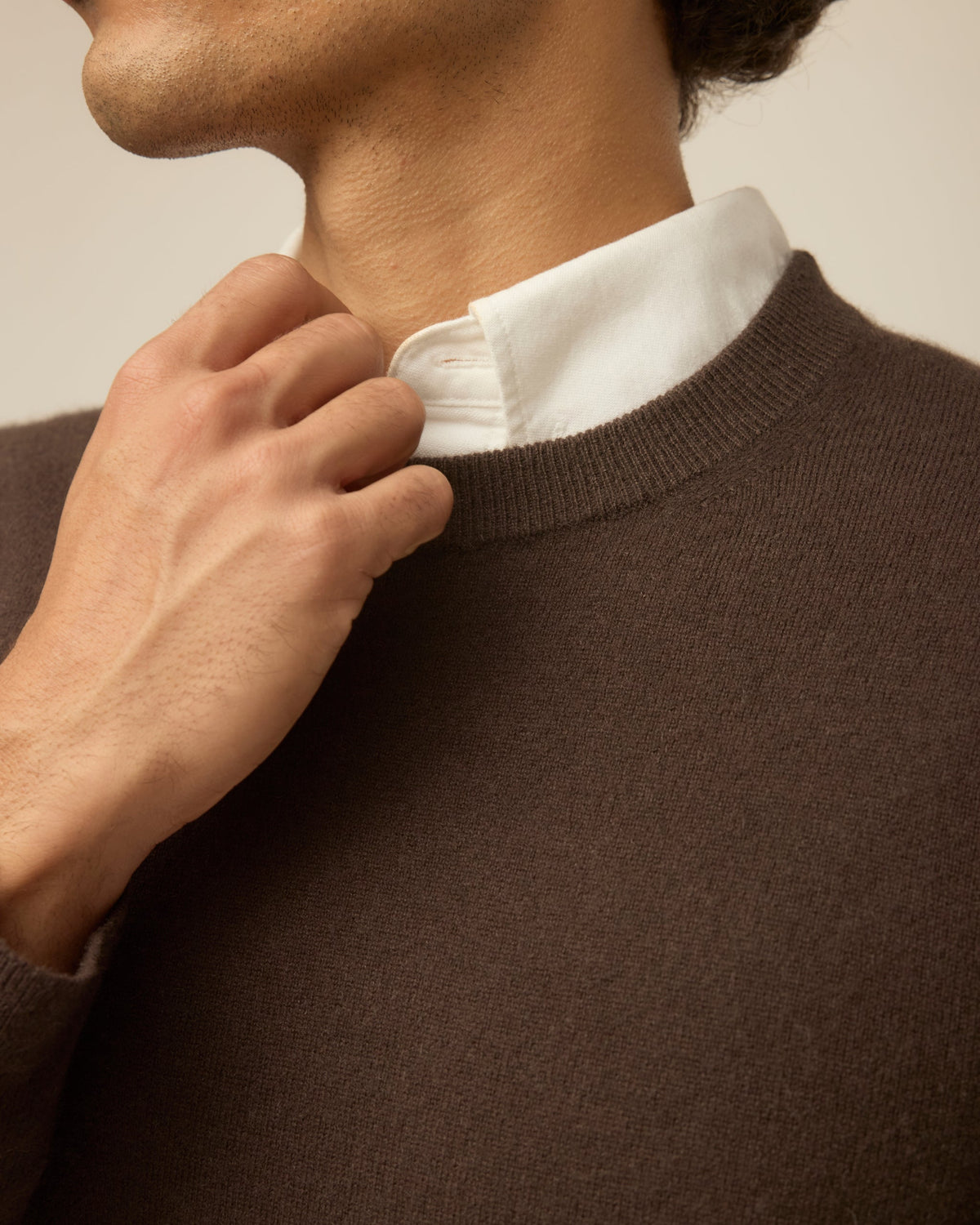 Men's Everyday Cashmere Crew Neck Jumper – view 4