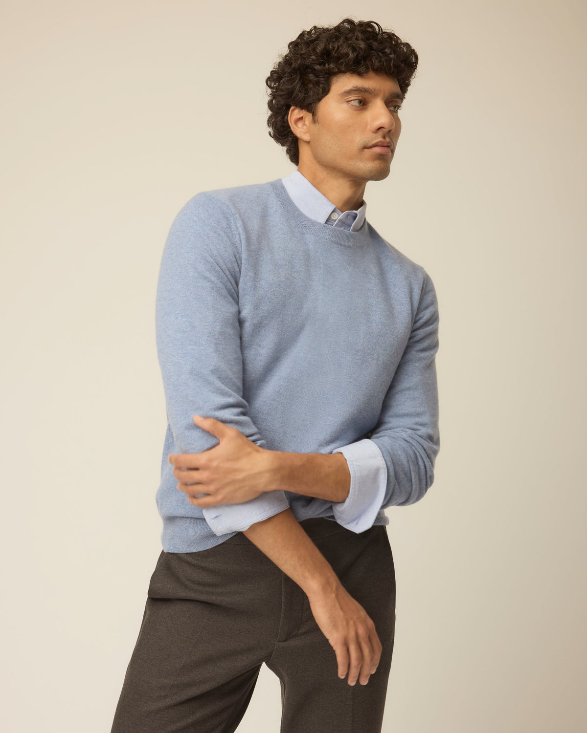 Men's Everyday Cashmere Crew Neck Jumper – view 14