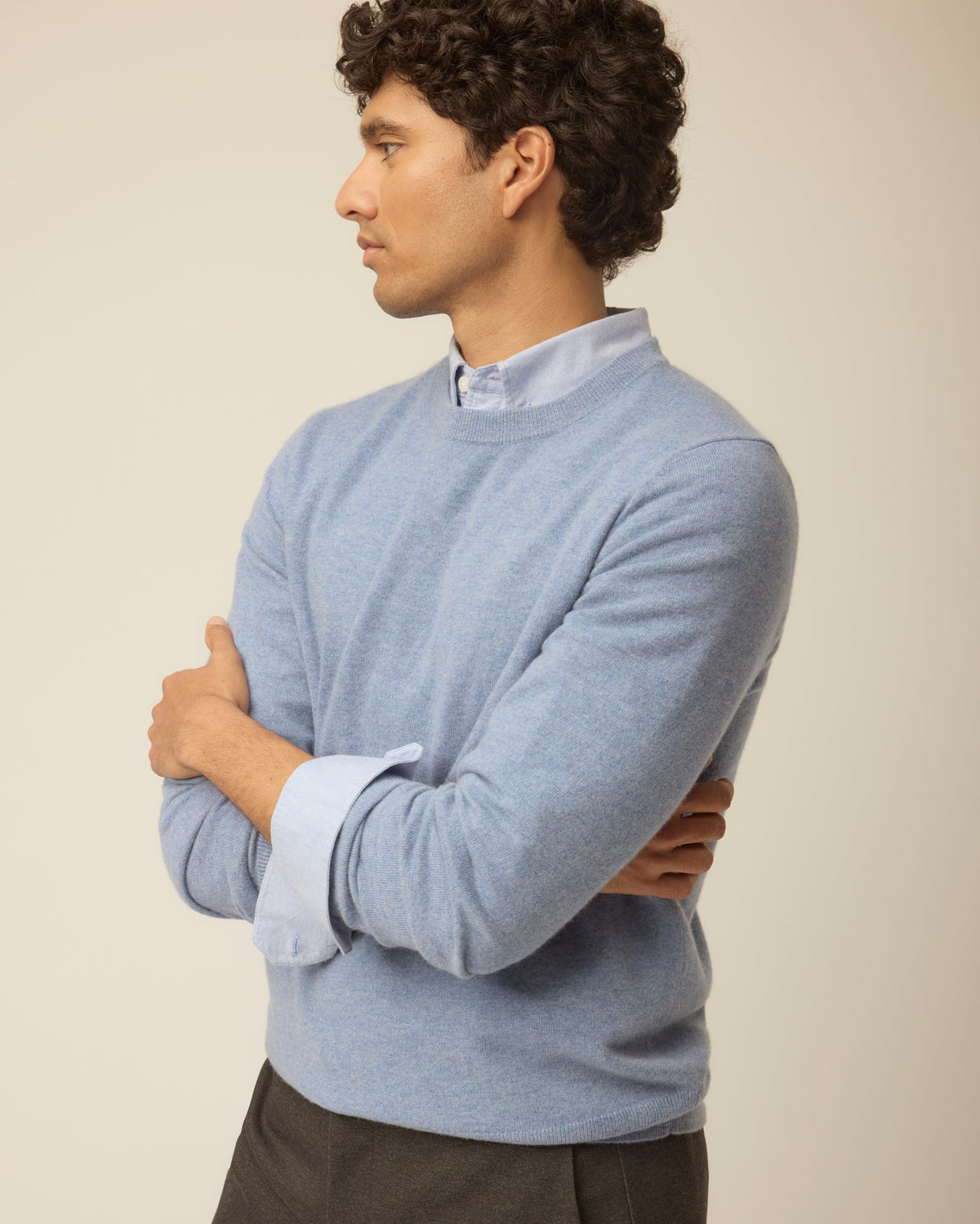 Men's Everyday Cashmere Crew Neck Jumper – view 15