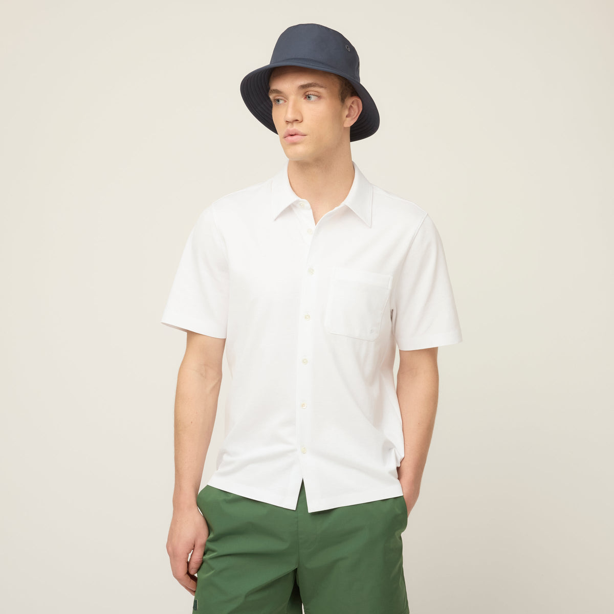 Men's Organic Cotton Stretch Short Sleeve Shirt – view 2