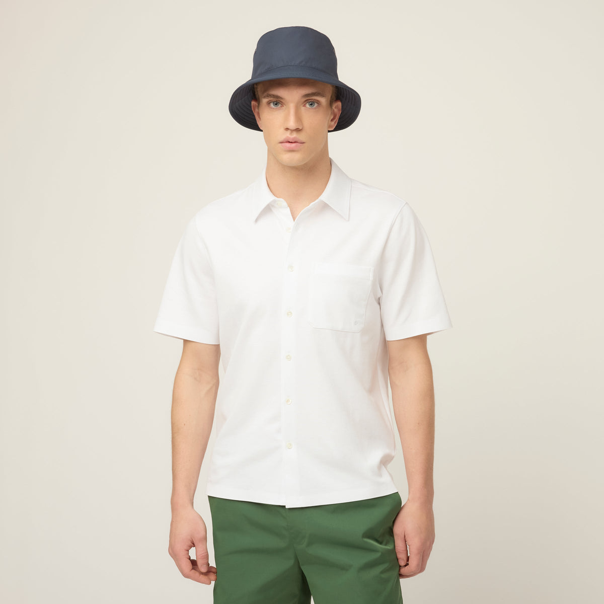 Men's Organic Cotton Stretch Short Sleeve Shirt – view 1