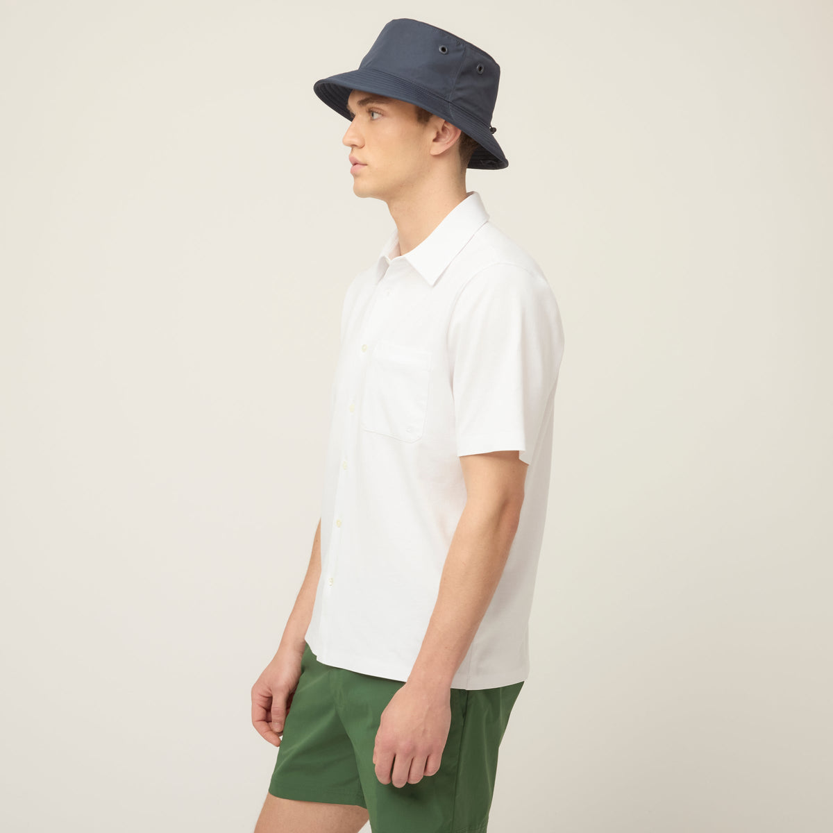 Men's Organic Cotton Stretch Short Sleeve Shirt – view 3