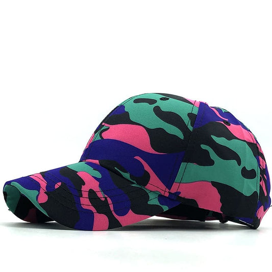 Men's Camouflage Cotton Baseball Cap – view 1
