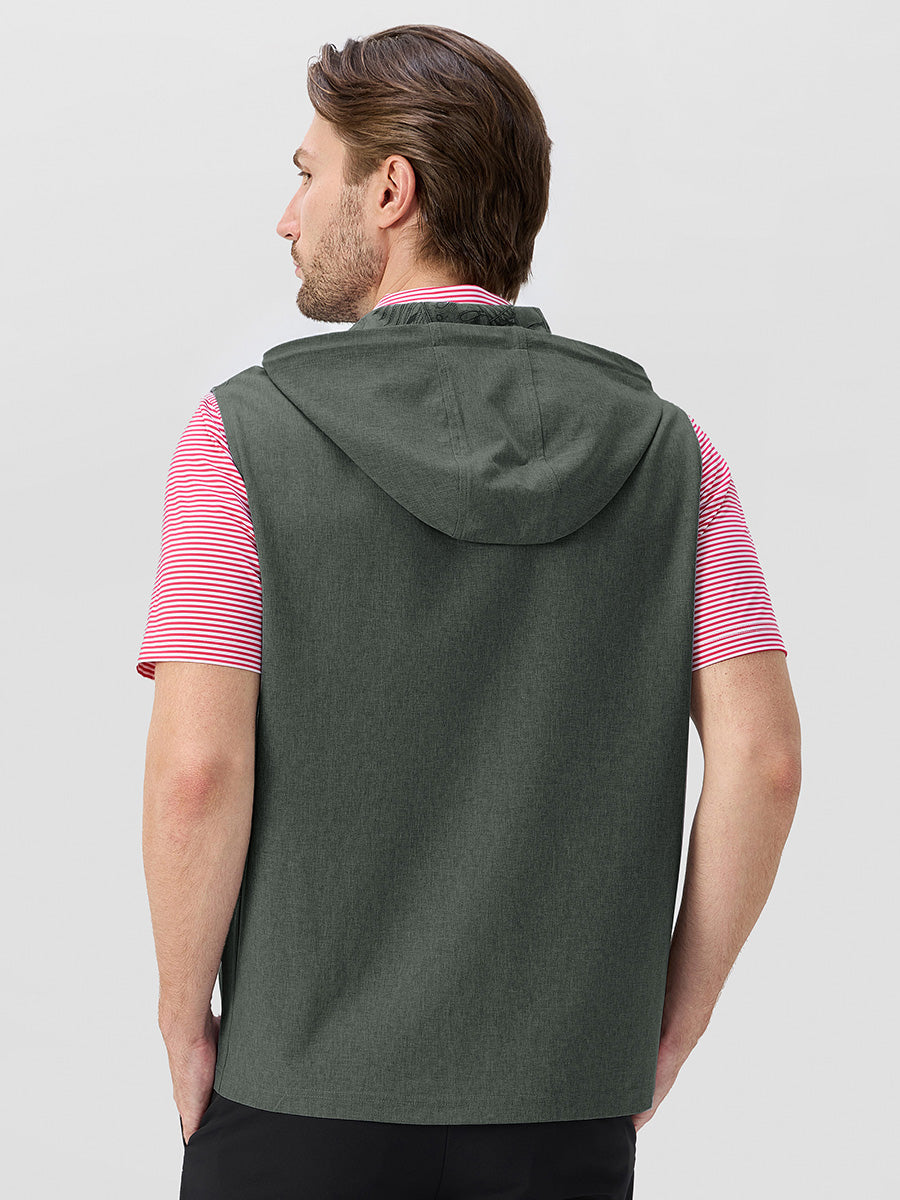 Men's Water-Resistant Sleeveless Hooded Gilet – view 47