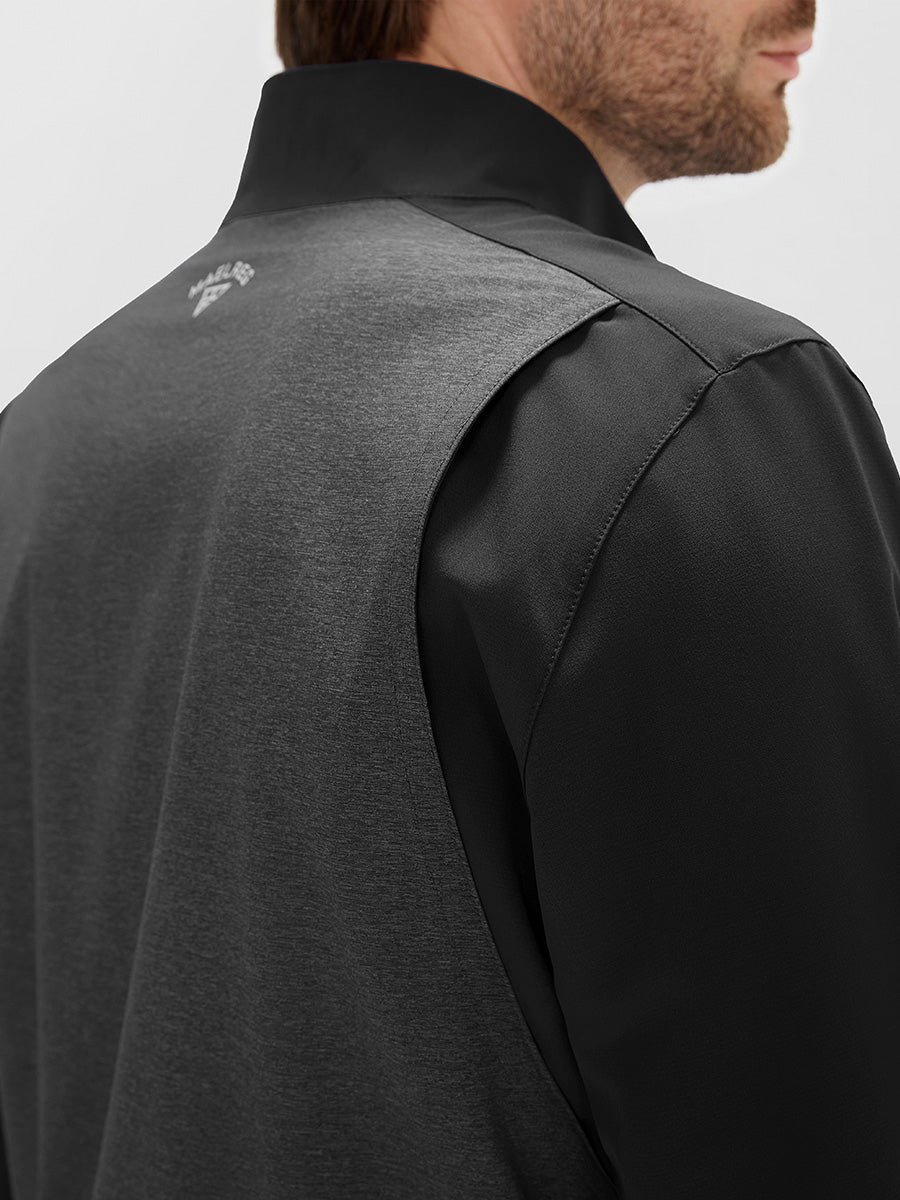 Men's Windproof Colour Block Full Zip Jacket – view 16
