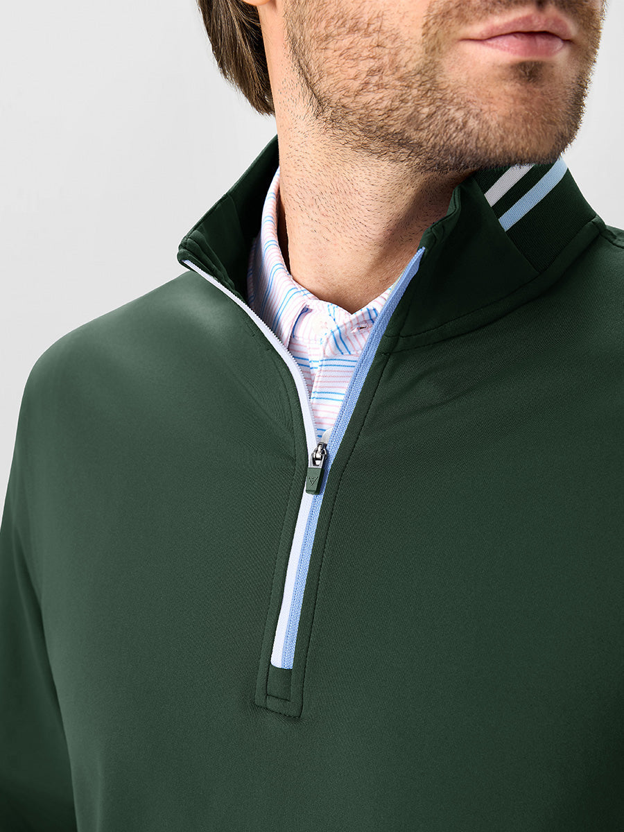 Men's 4-Way Stretch Ribbed Quarter Zip Sweatshirt – view 26