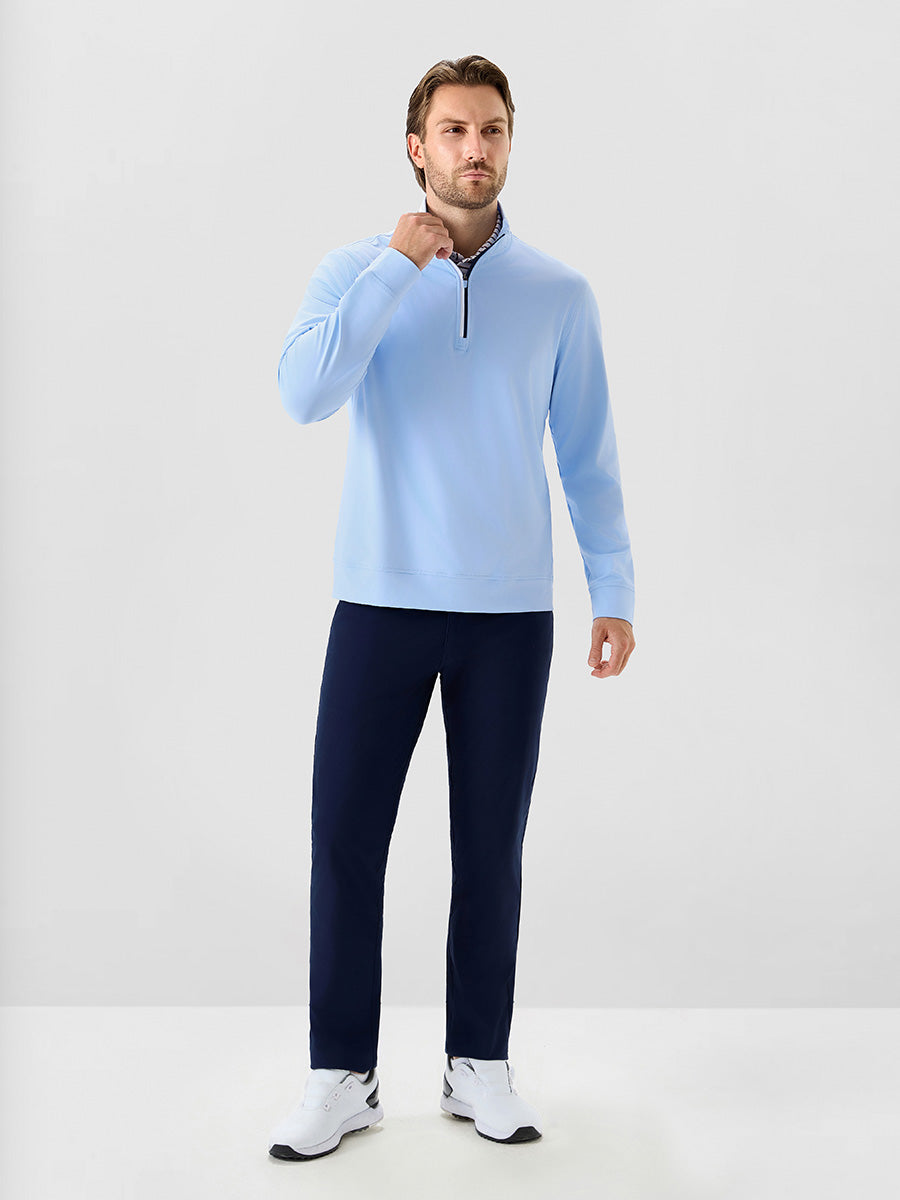 Men's 4-Way Stretch Ribbed Quarter Zip Sweatshirt – view 37