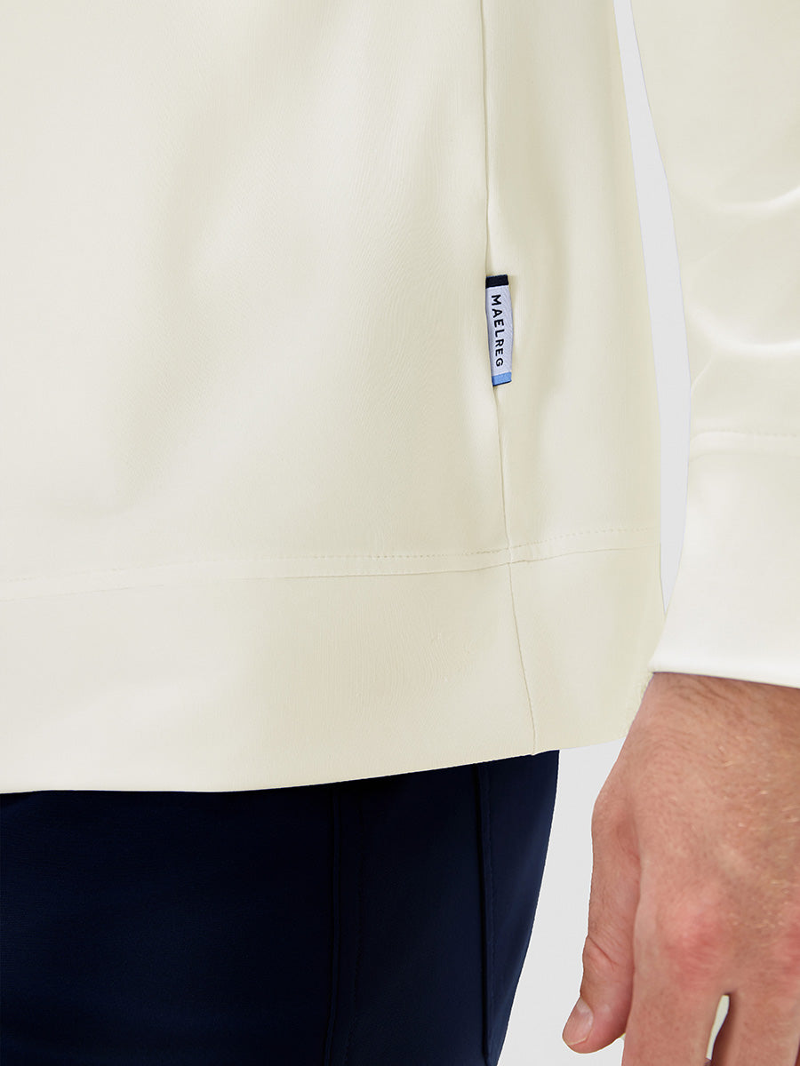 Men's 4-Way Stretch Ribbed Quarter Zip Sweatshirt – view 14