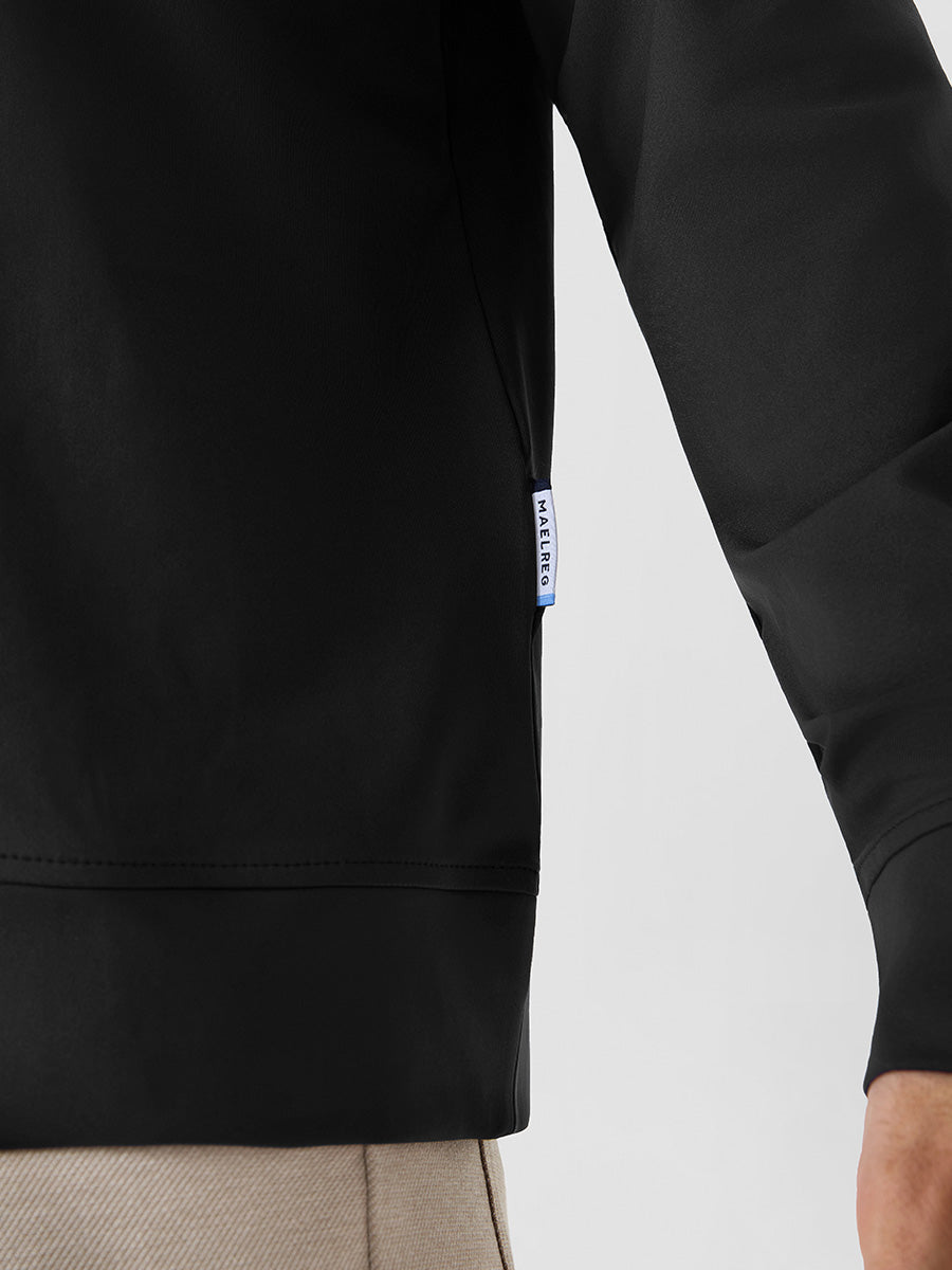 Men's 4-Way Stretch Ribbed Quarter Zip Sweatshirt – view 22