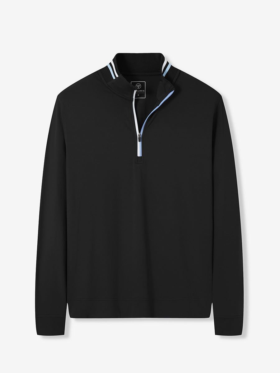Men's 4-Way Stretch Ribbed Quarter Zip Sweatshirt – view 23