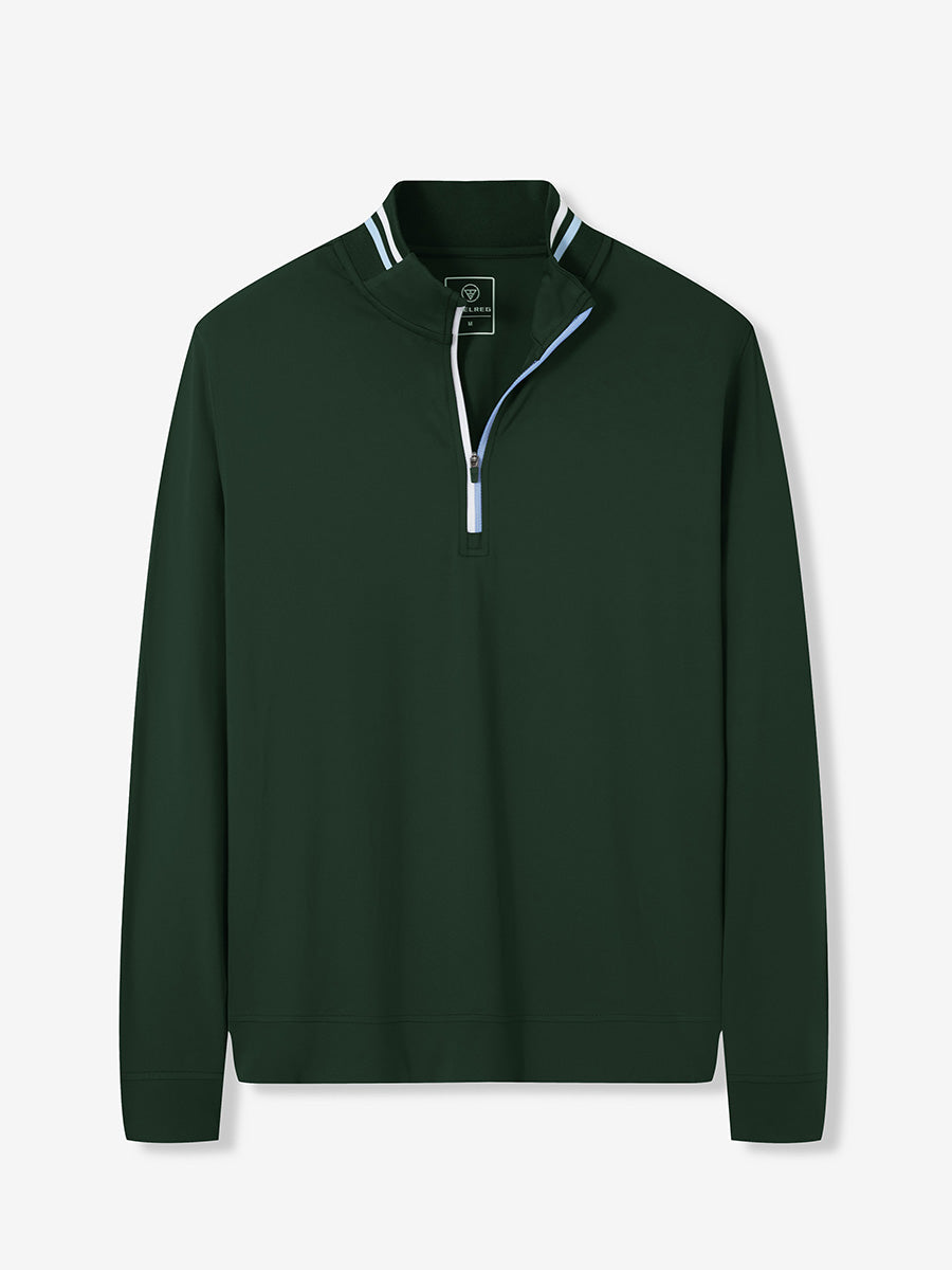 Men's 4-Way Stretch Ribbed Quarter Zip Sweatshirt – view 31