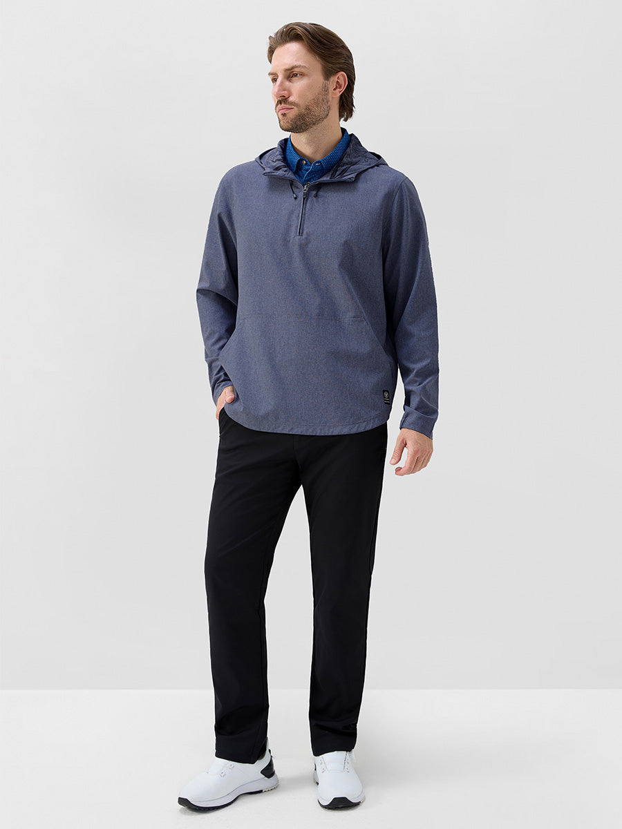 Men's Water-Resistant Quarter Zip Hooded Pullover – view 22