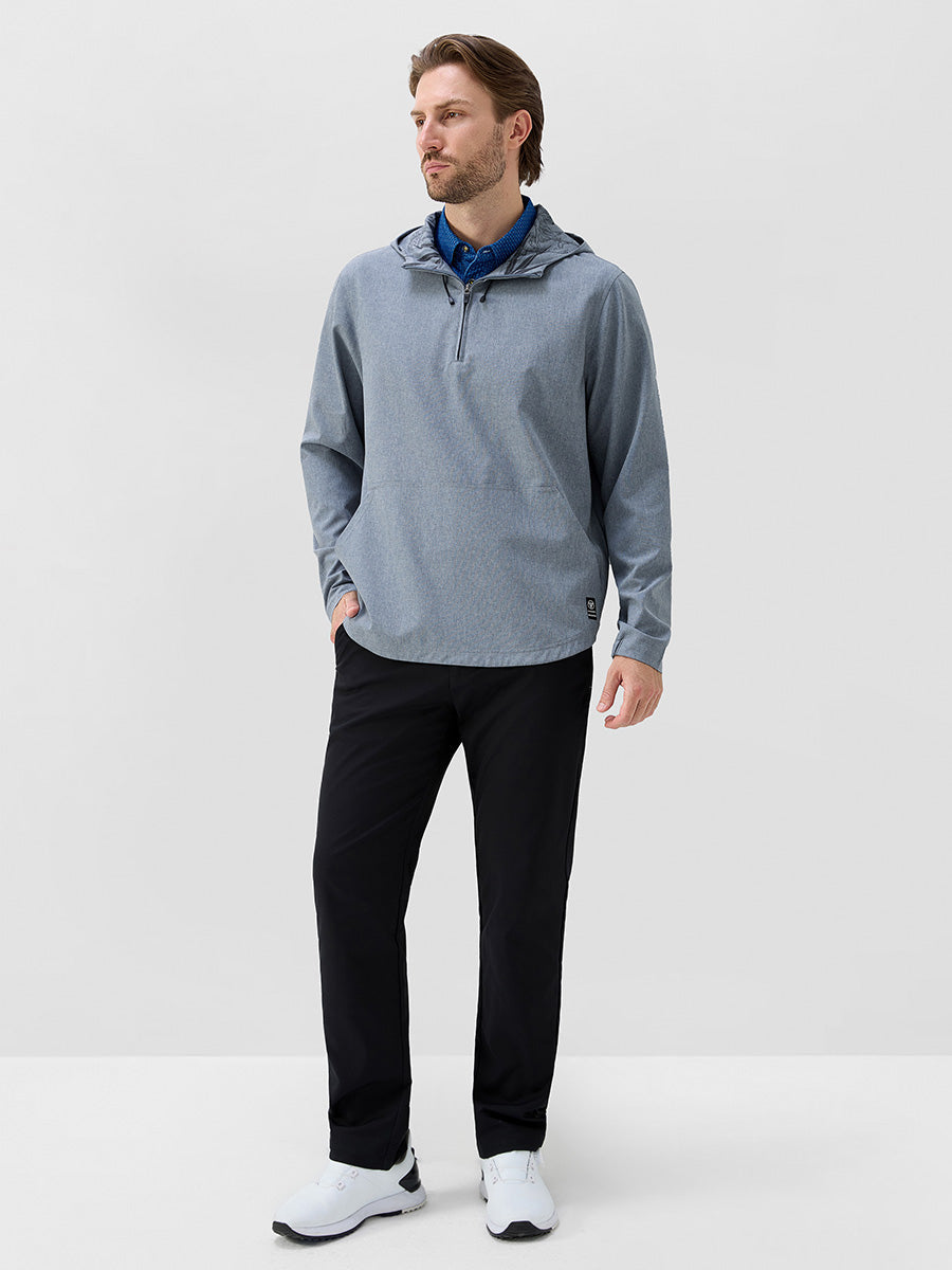 Men's Water-Resistant Quarter Zip Hooded Pullover – view 30