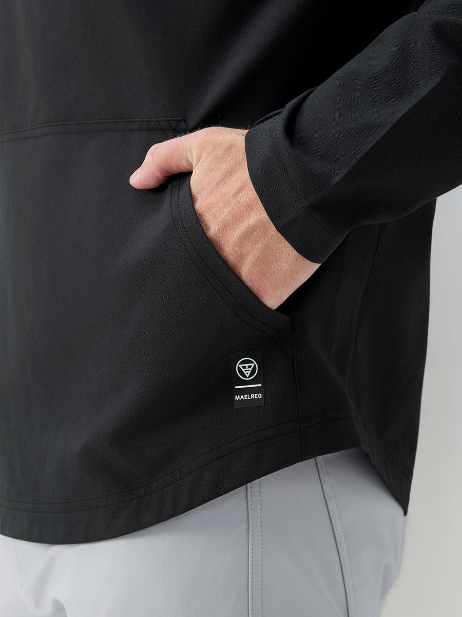 Men's Water-Resistant Quarter Zip Hooded Pullover – view 15