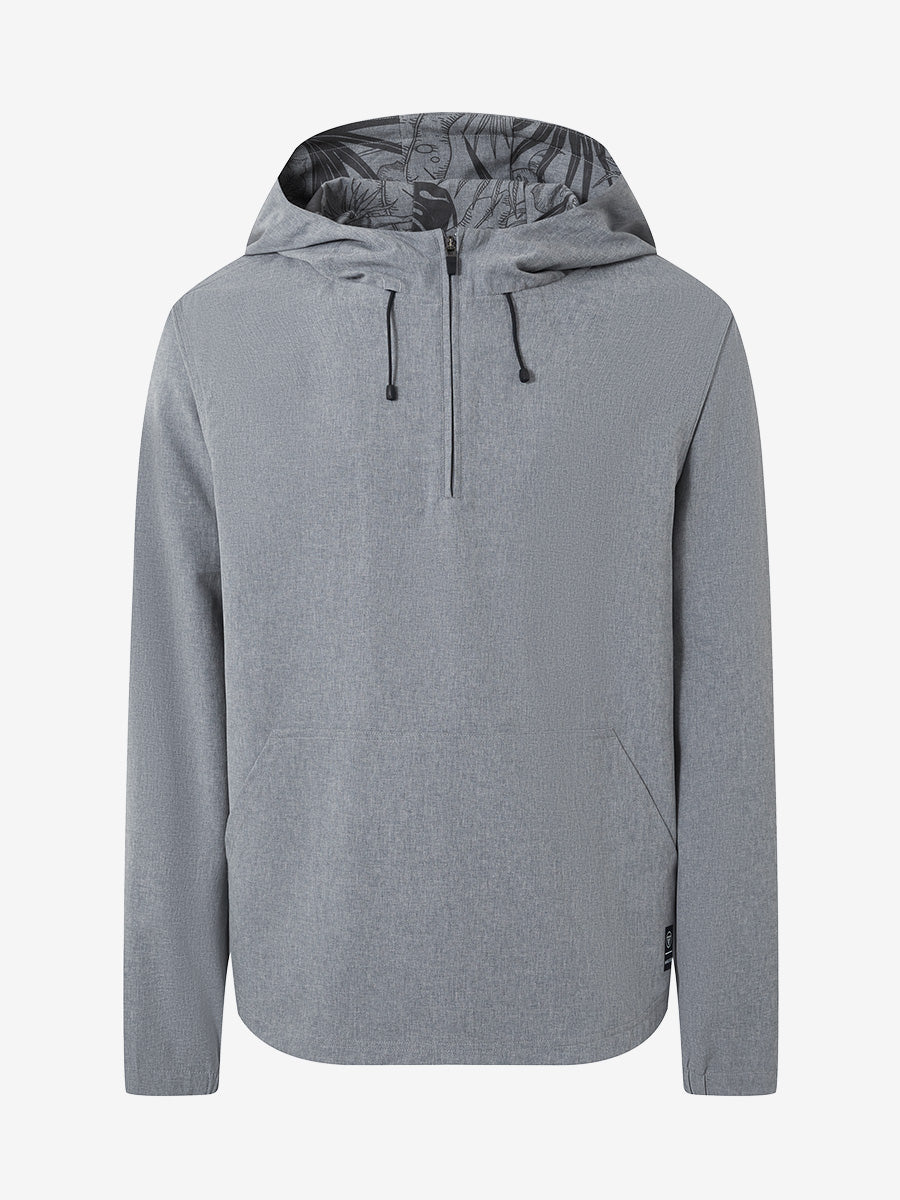 Men's Water-Resistant Quarter Zip Hooded Pullover – view 48