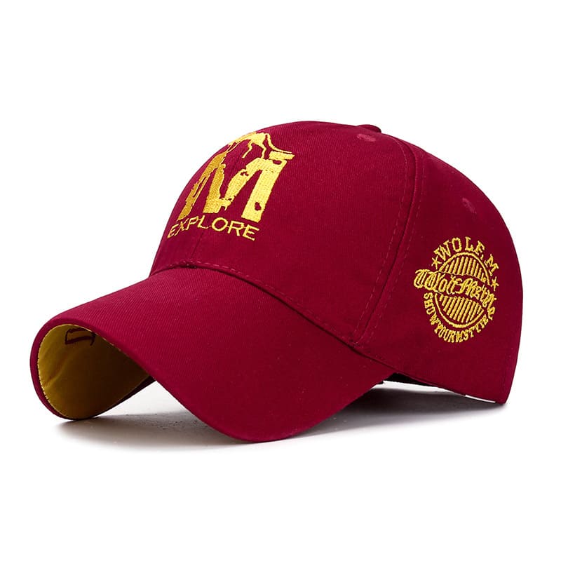 Wolf Men's Cotton Baseball Cap – view 5