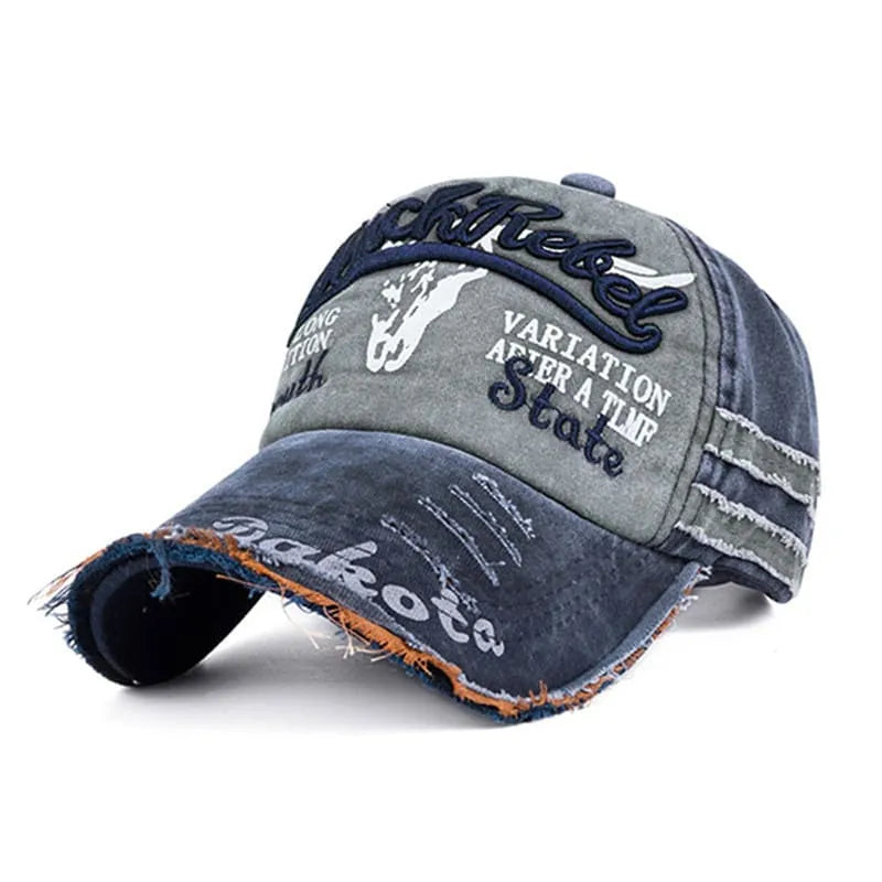 Men's Embroidered Cotton Baseball Cap – view 3