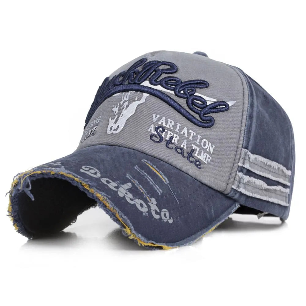 Men's Embroidered Cotton Baseball Cap – view 5