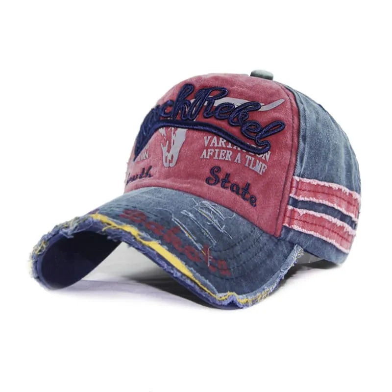 Men's Embroidered Cotton Baseball Cap – view 8