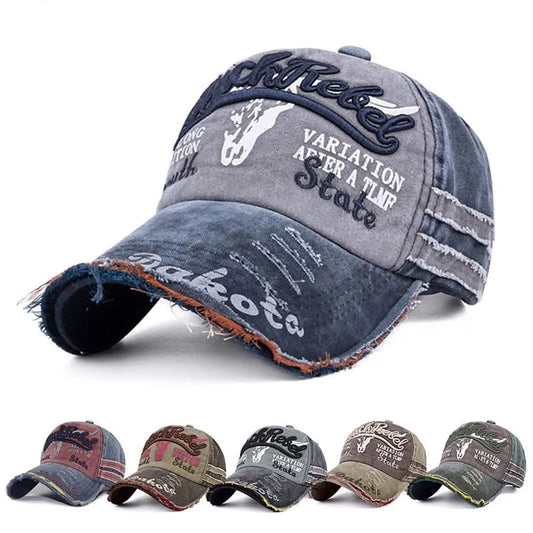 Men's Embroidered Cotton Baseball Cap – view 2