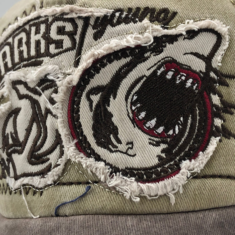 Mako Shark Men's Cotton Baseball Cap – view 9