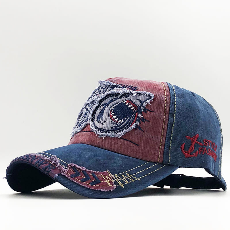 Mako Shark Men's Cotton Baseball Cap – view 5