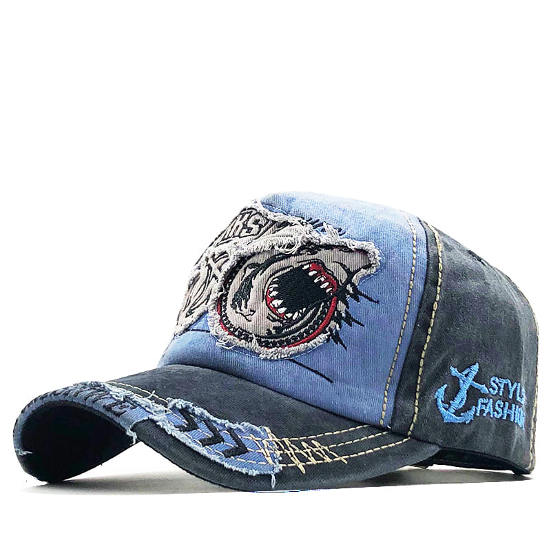 Mako Shark Men's Cotton Baseball Cap – view 4