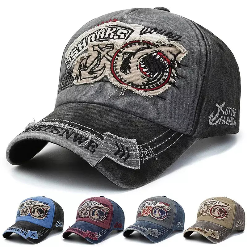 Mako Shark Men's Cotton Baseball Cap – view 2
