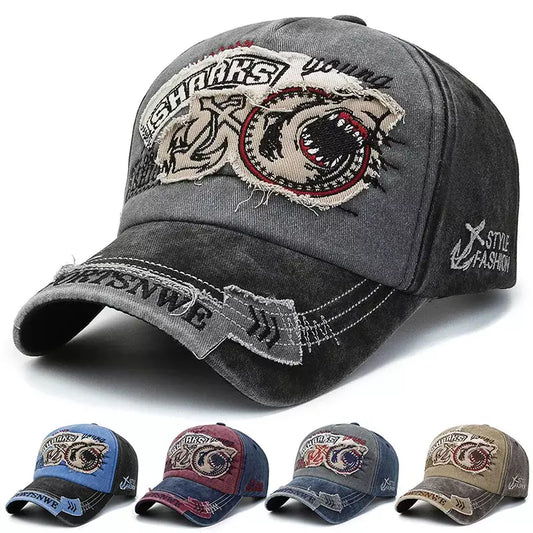 Mako Shark Men's Cotton Baseball Cap – view 2