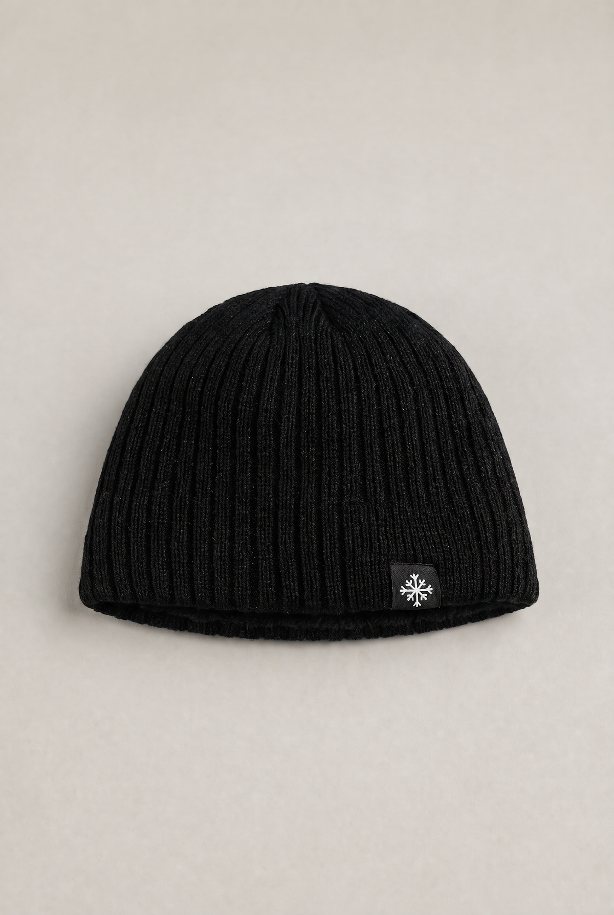 Men's Fleece Lined Ribbed Beanie – view 1