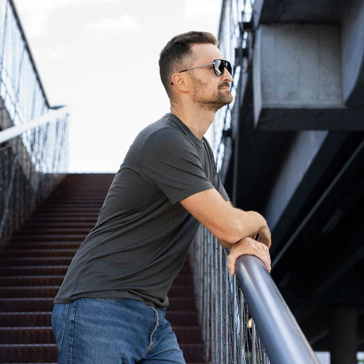 Men's Merino Wool Travel T-Shirt – view 45