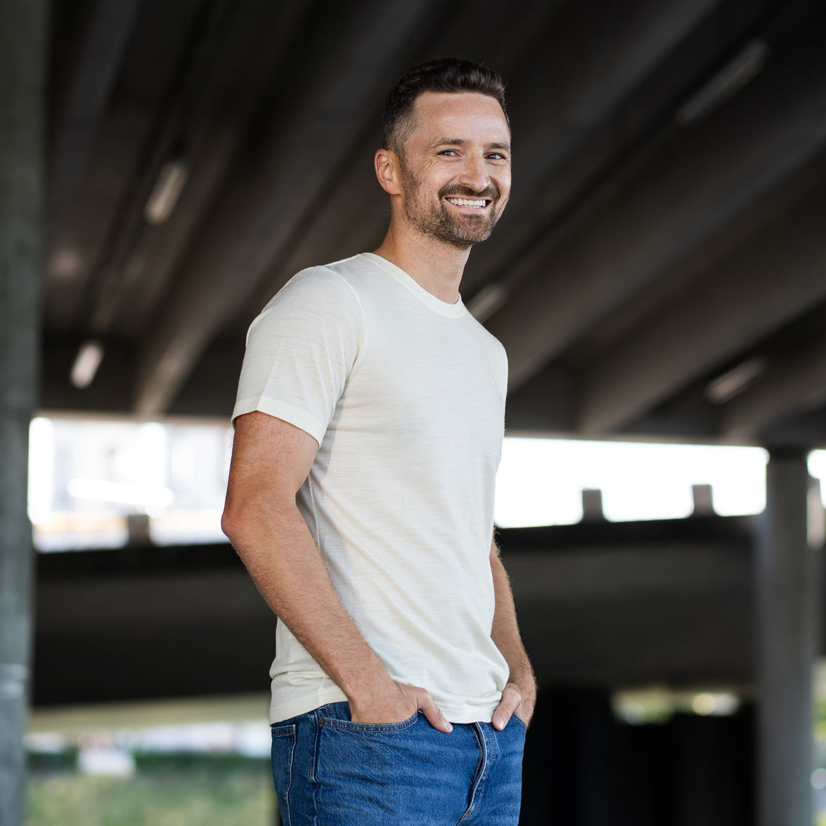 Men's Merino Wool Travel T-Shirt – view 17