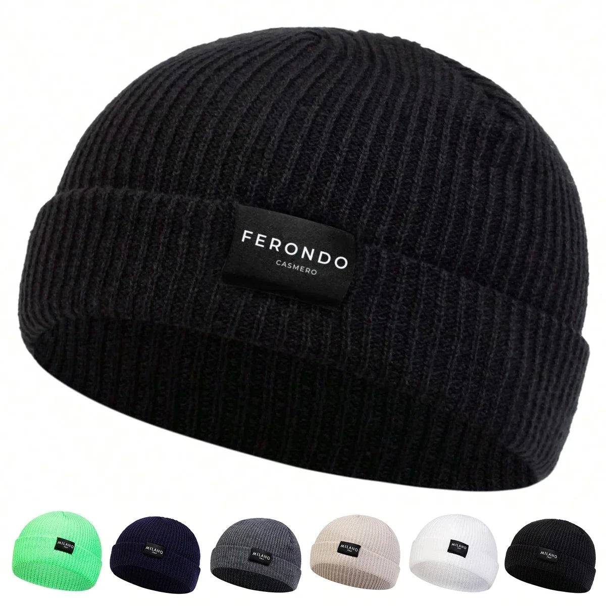 Milano Italy Men's Short Docker Beanie – view 2