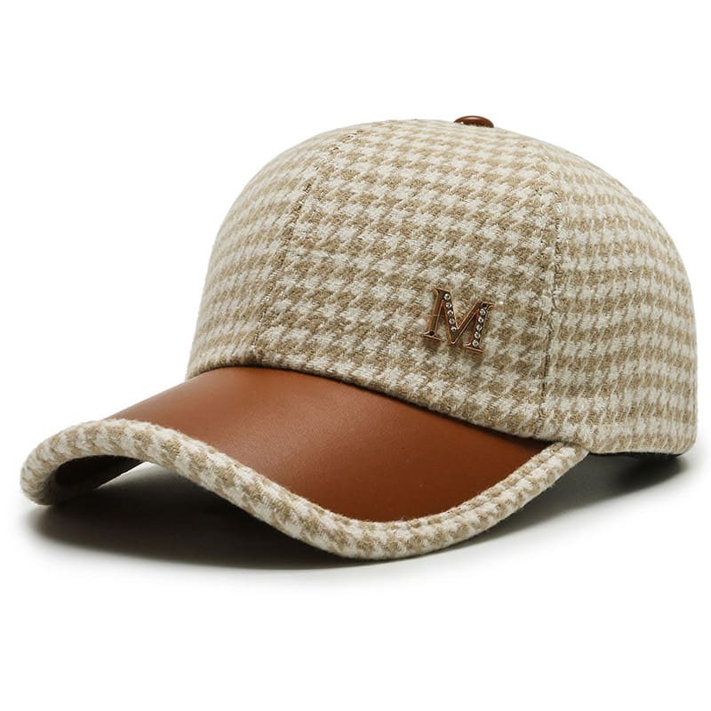 Miller Men's Houndstooth Cotton Baseball Cap – view 3