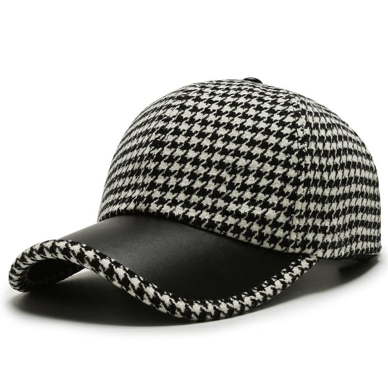 Miller Men's Houndstooth Cotton Baseball Cap – view 2