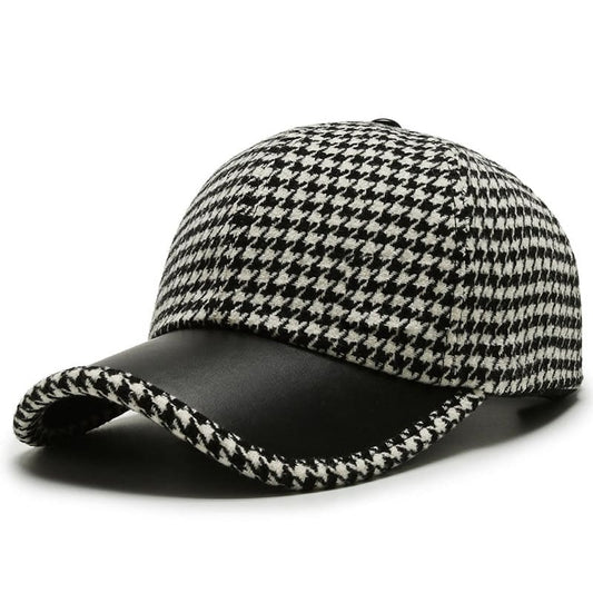 Miller Men's Houndstooth Cotton Baseball Cap – view 2