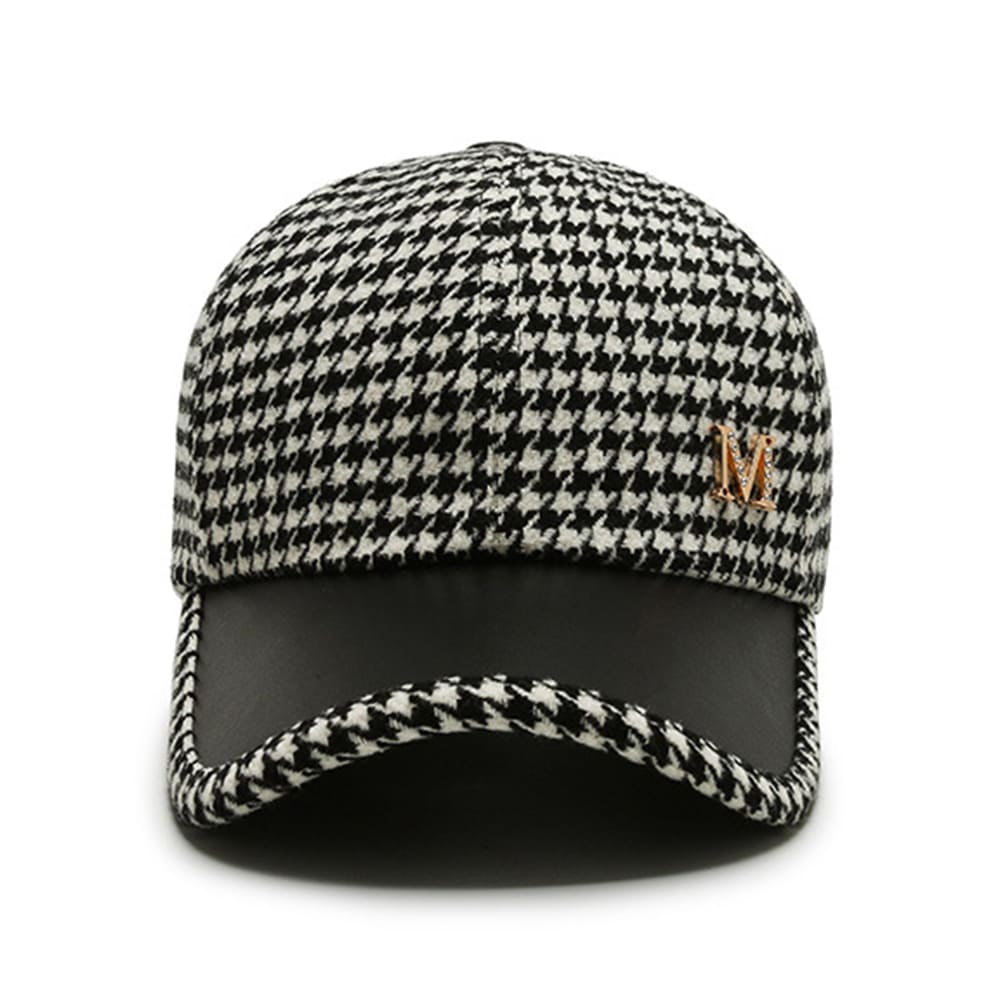 Miller Men's Houndstooth Cotton Baseball Cap – view 5