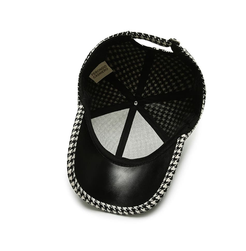 Miller Men's Houndstooth Cotton Baseball Cap – view 8