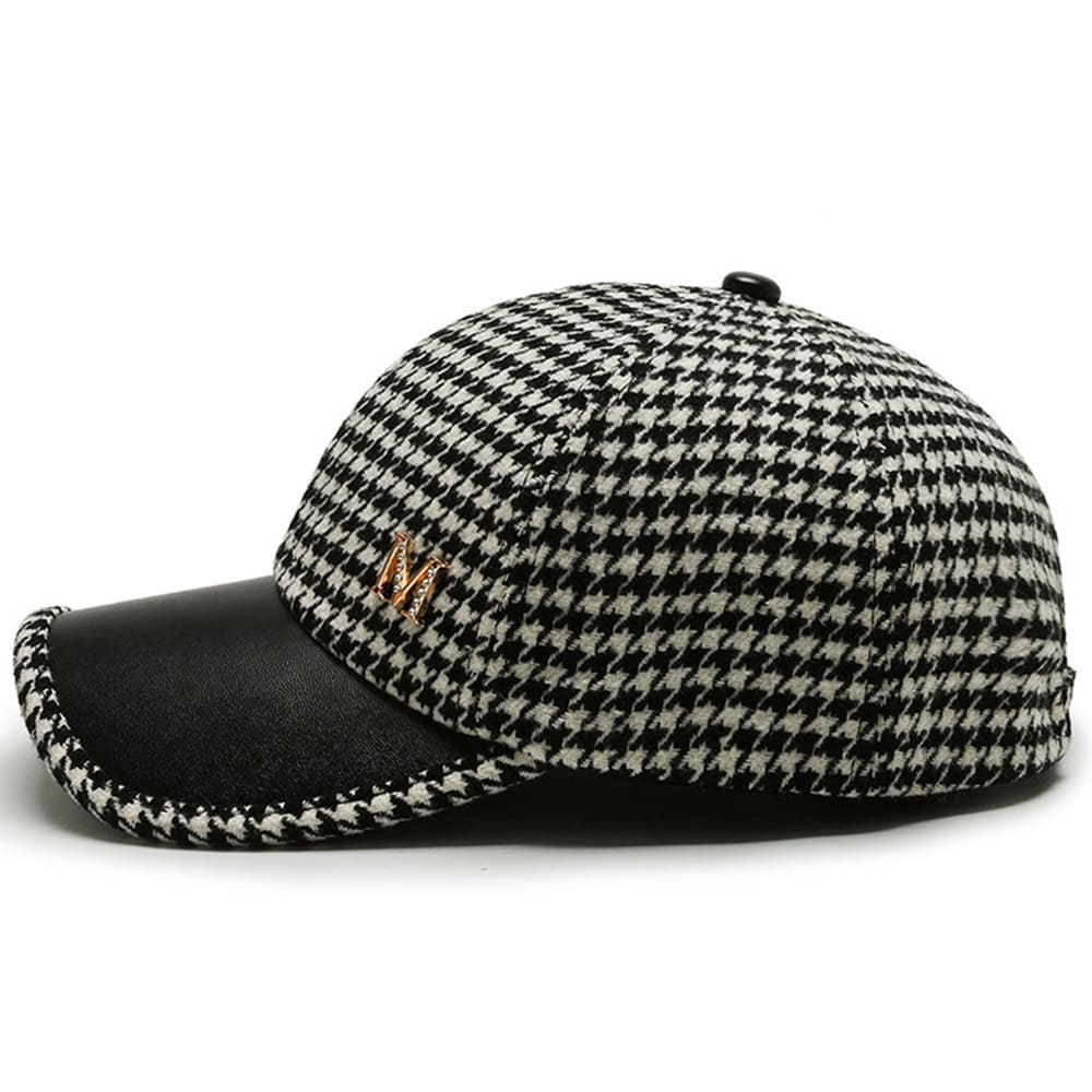 Miller Men's Houndstooth Cotton Baseball Cap – view 6