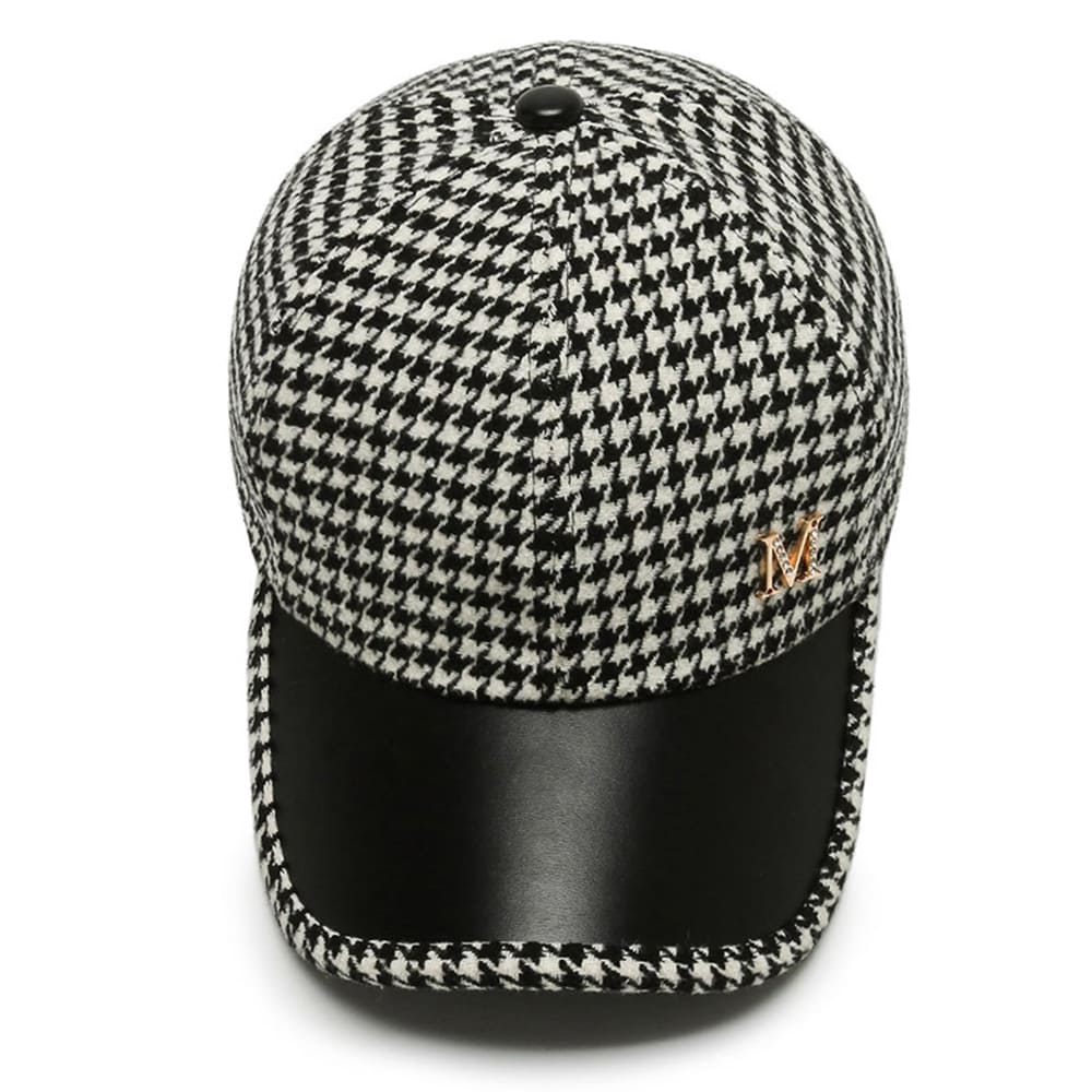 Miller Men's Houndstooth Cotton Baseball Cap – view 4