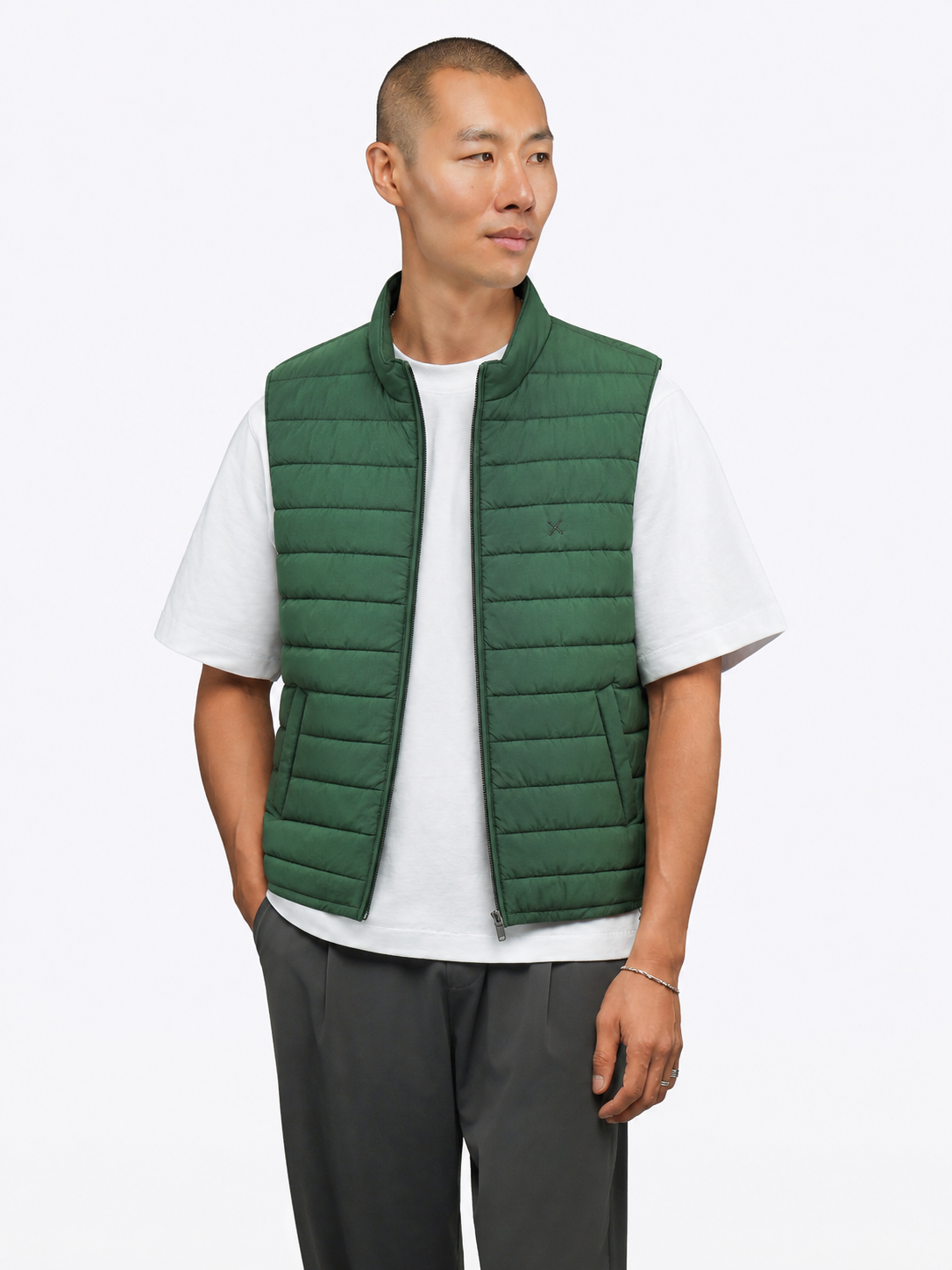 Men's Lightweight Quilted Gilet – view 2