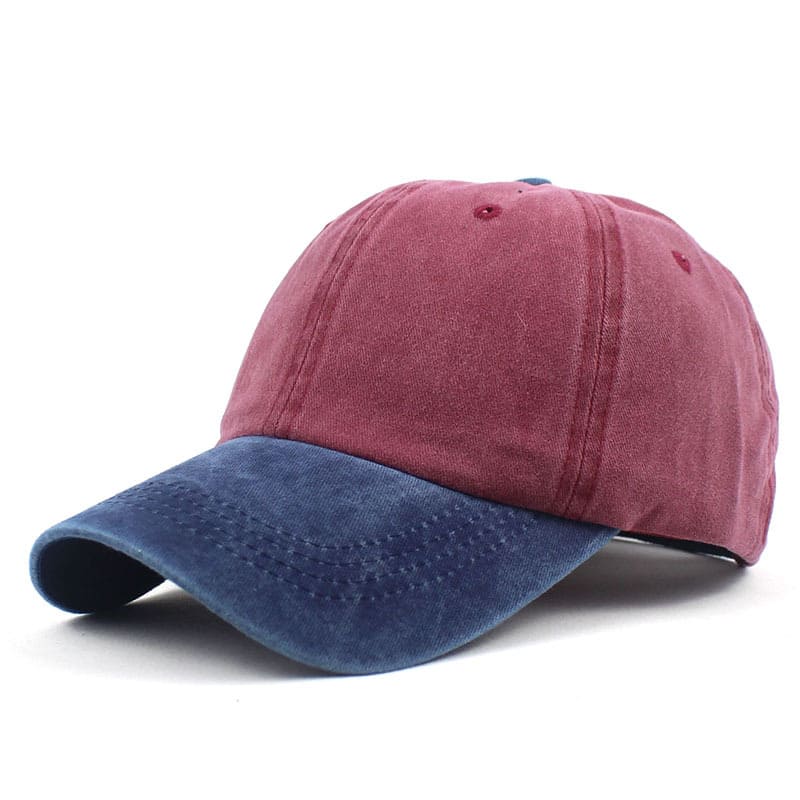 Moncton Men's Bicolour Cotton Baseball Cap – view 7