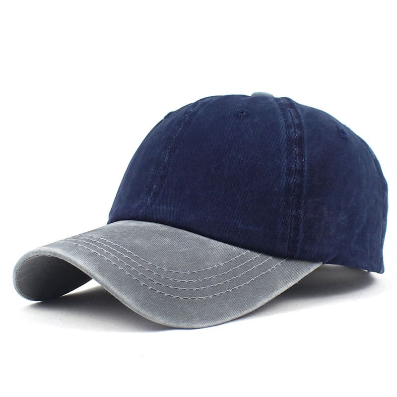 Moncton Men's Bicolour Cotton Baseball Cap – view 4