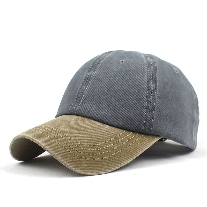 Moncton Men's Bicolour Cotton Baseball Cap – view 1