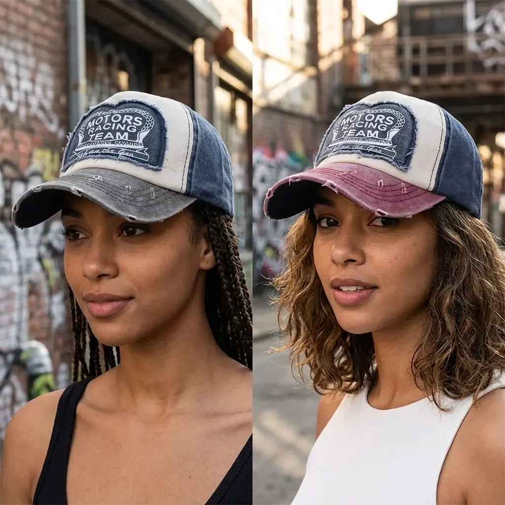 Motors Racing Team Men's Vintage-Style Baseball Cap – view 15